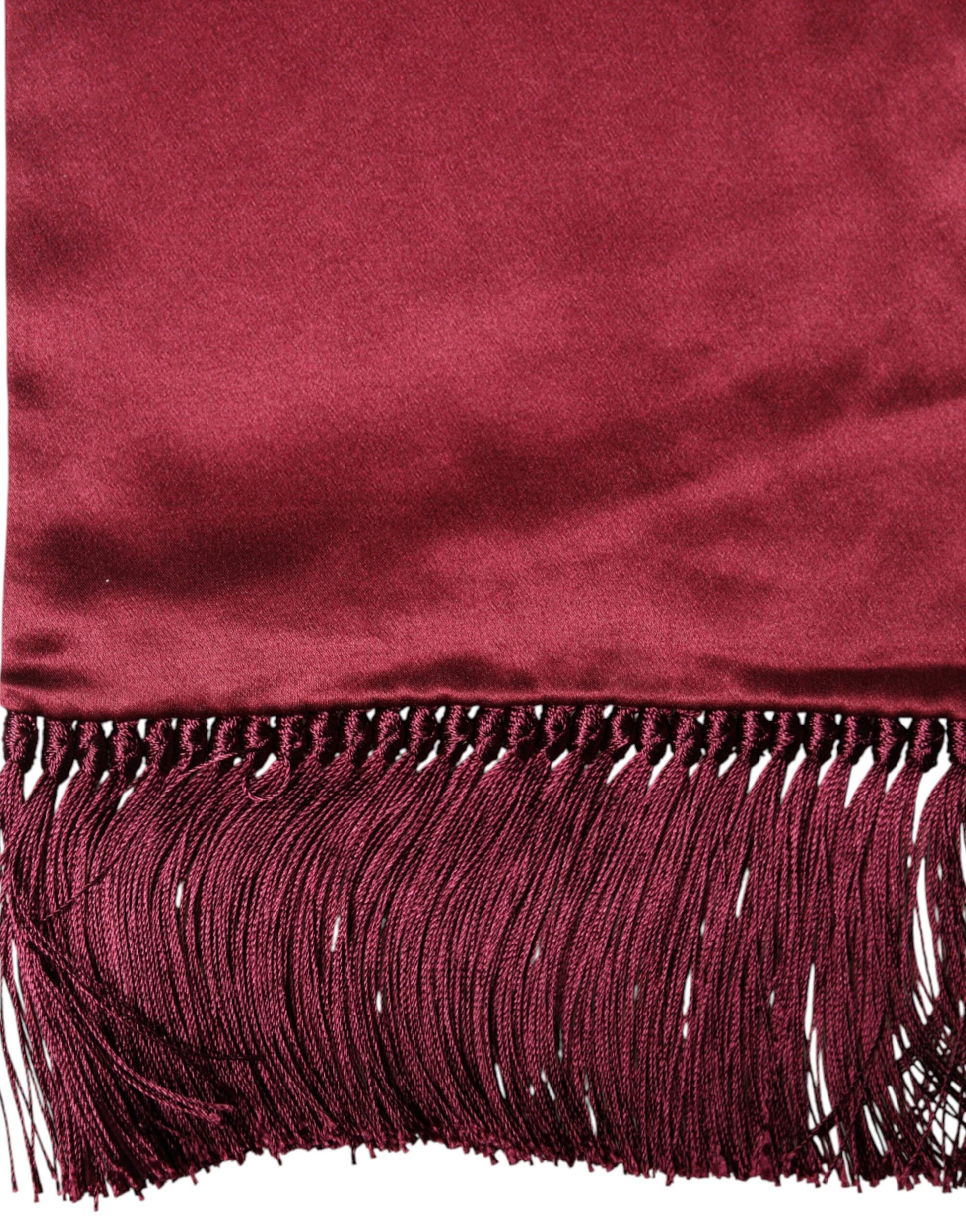 Dolce & Gabbana Red Scarf for Men detail view