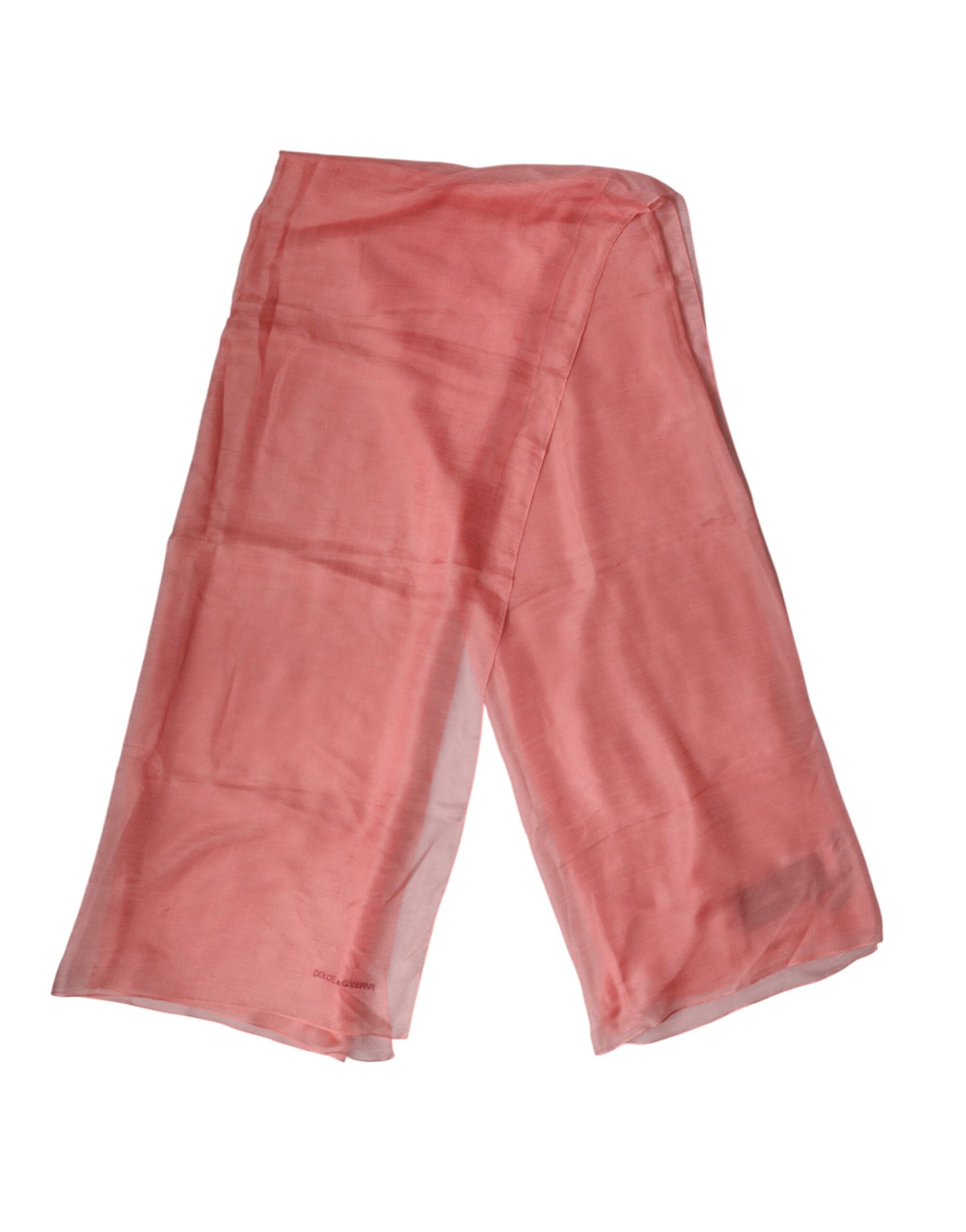 Dolce & Gabbana Pink Scarf for Men detail view