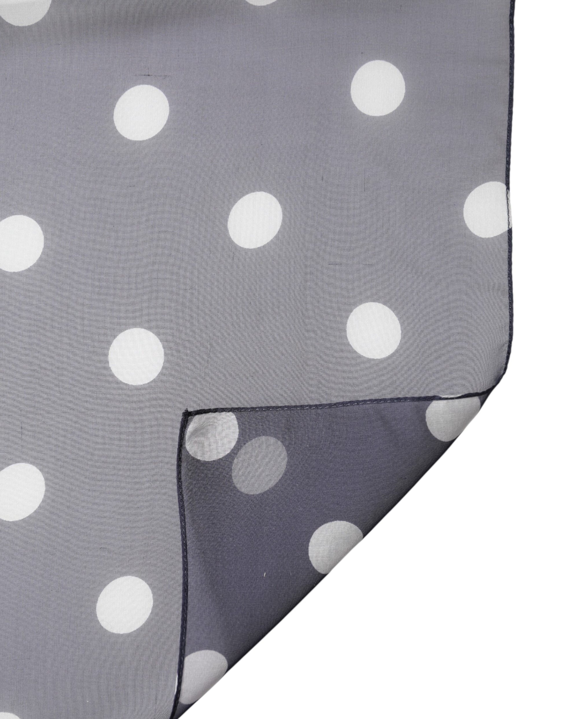 Dolce & Gabbana Blue Scarf for Men side view