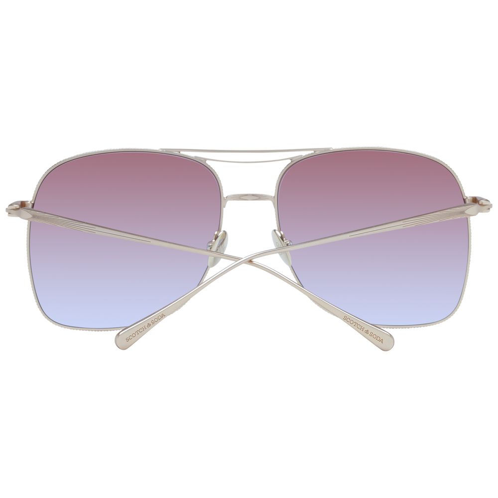 Scotch & Soda Gold Sunglasses for Women detail view