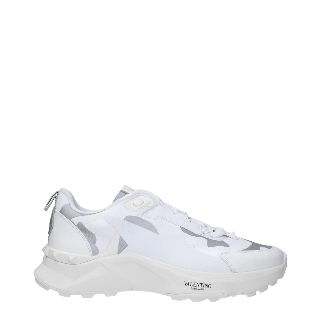 Valentino Garavani White Athletic Sneakers for Men