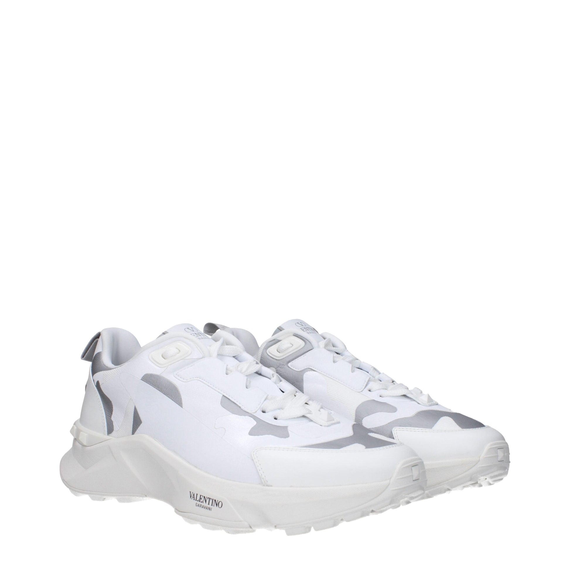 Valentino Garavani White Athletic Sneakers for Men alternate view