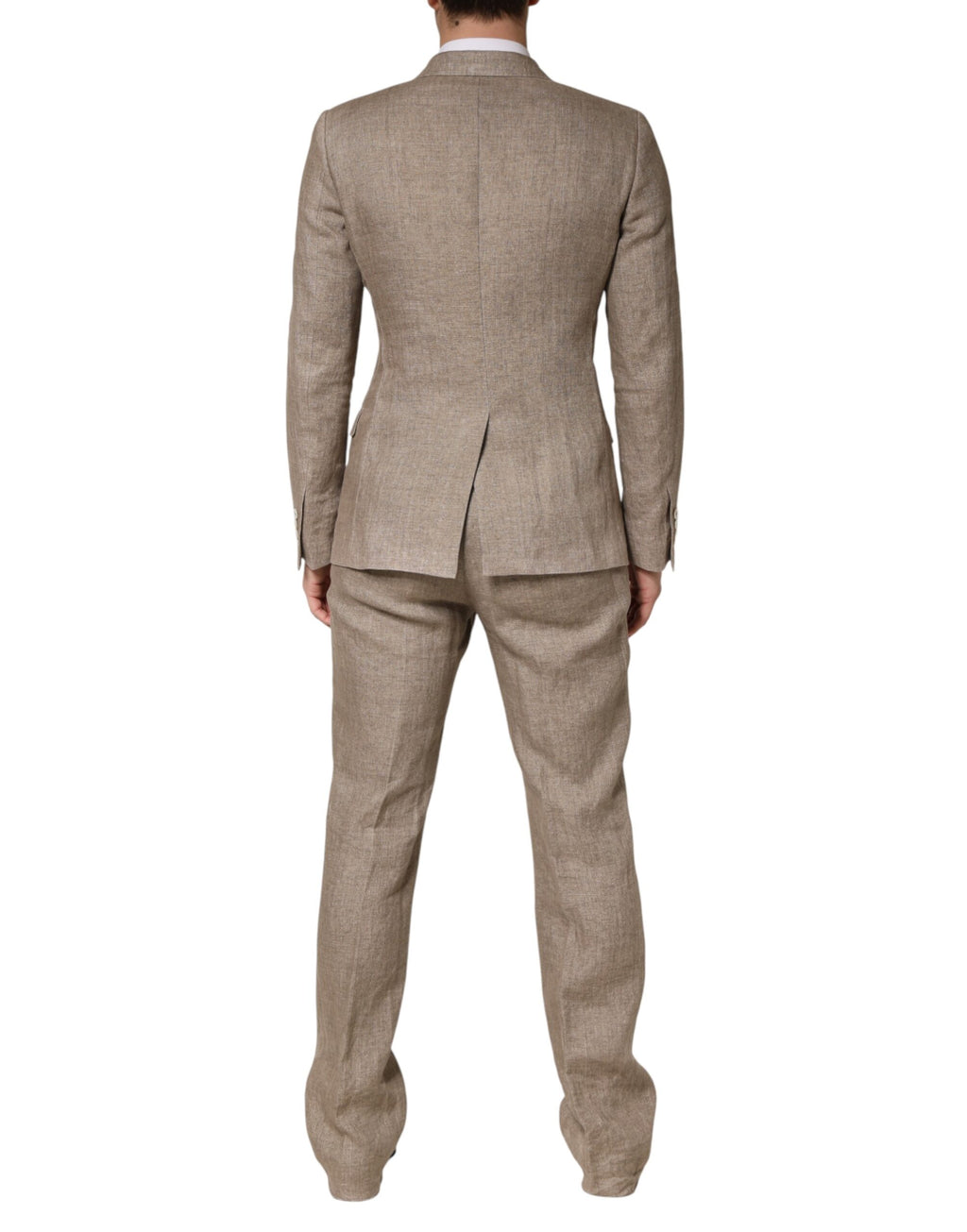 Dolce & Gabbana Beige Two Piece Suits for Men side view