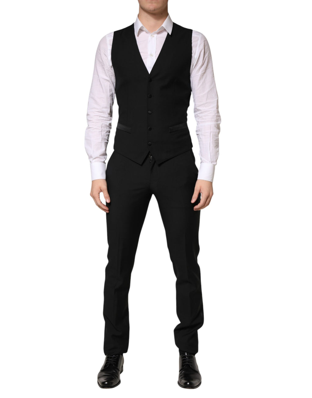 Dolce & Gabbana Black Three Piece Suits for Men additional view