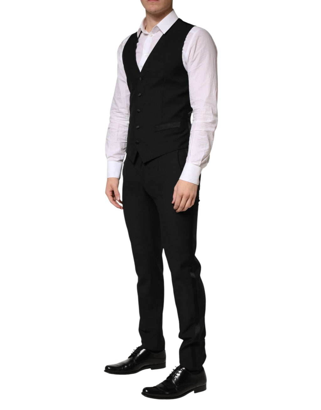 Dolce & Gabbana Black Three Piece Suits for Men additional view