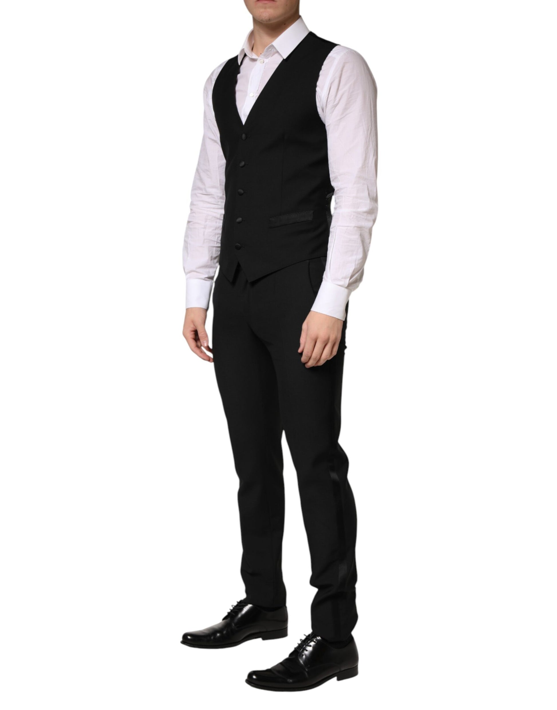 Dolce & Gabbana Black Three Piece Suits for Men additional view