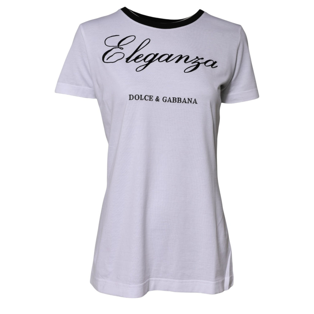 Dolce & Gabbana White Short-Sleeve Shirt for Women