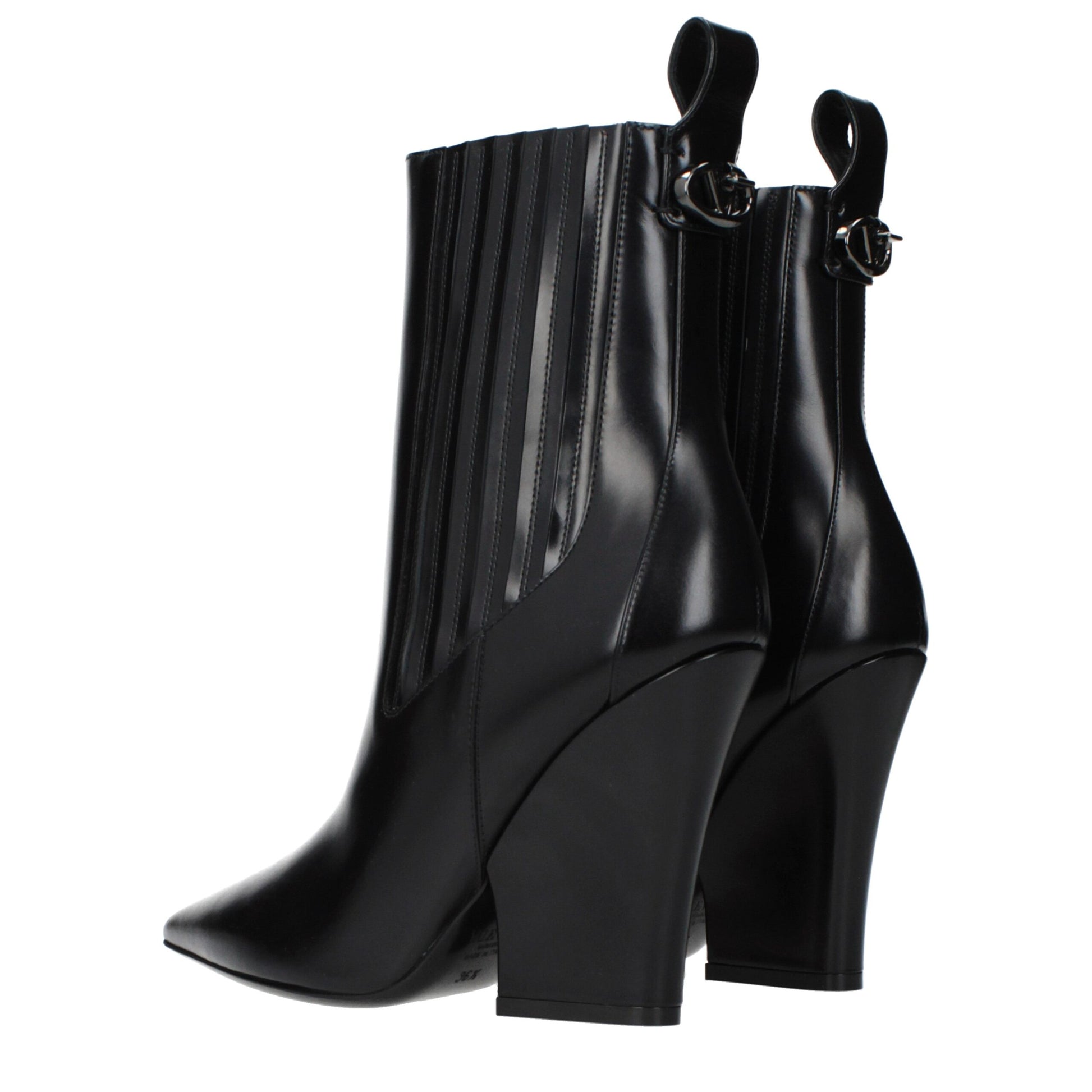 Valentino Garavani Black Ankle for Women side view
