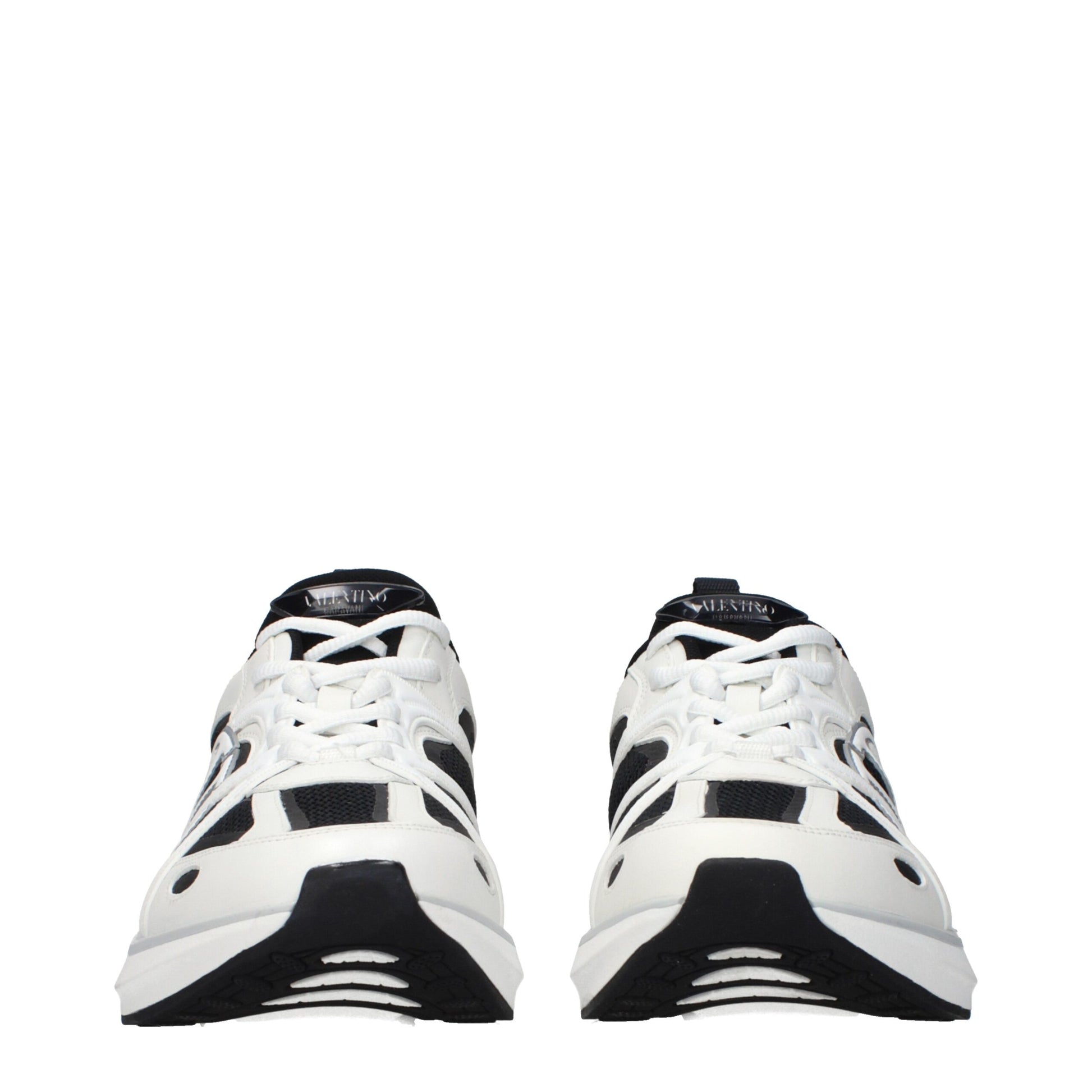 Valentino Garavani White Athletic Sneakers for Men detail view