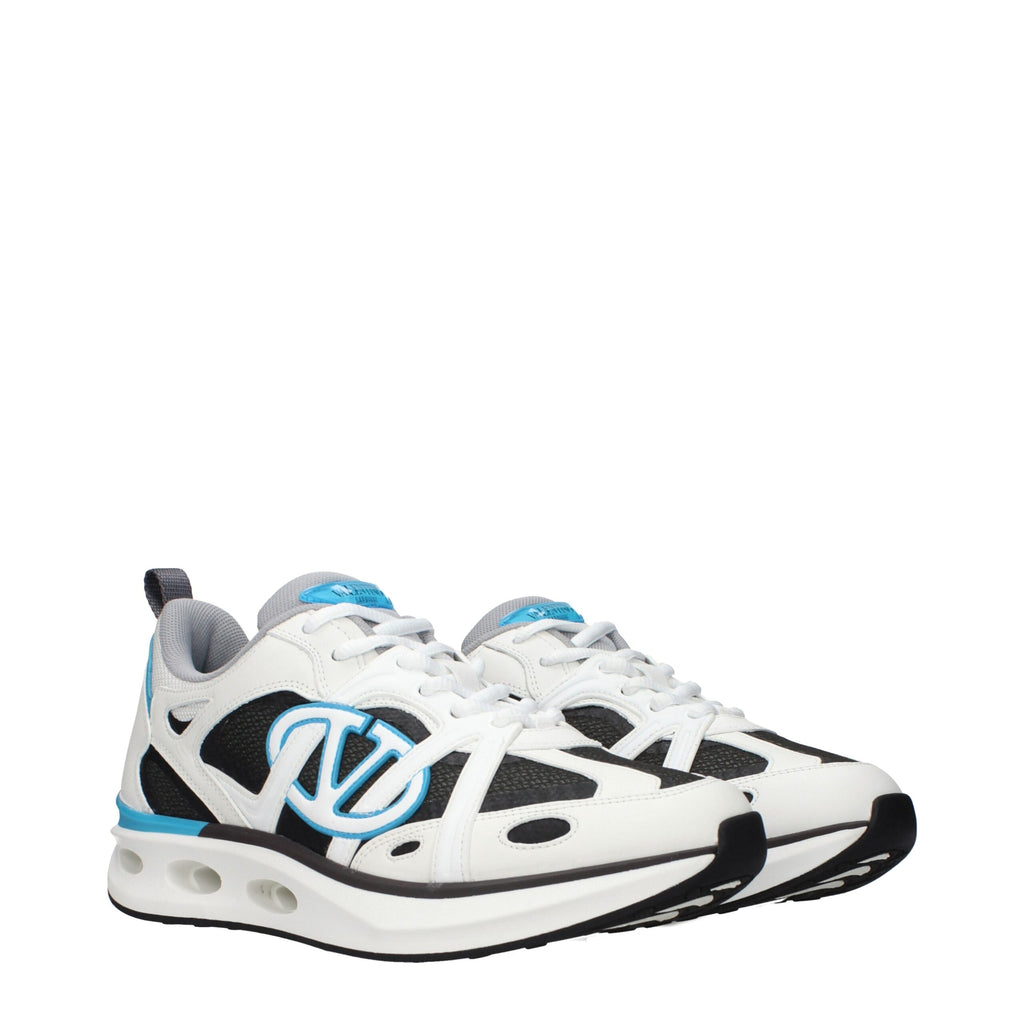 Baskets Athlétiques Valentino Garavani en Tissu Blanc