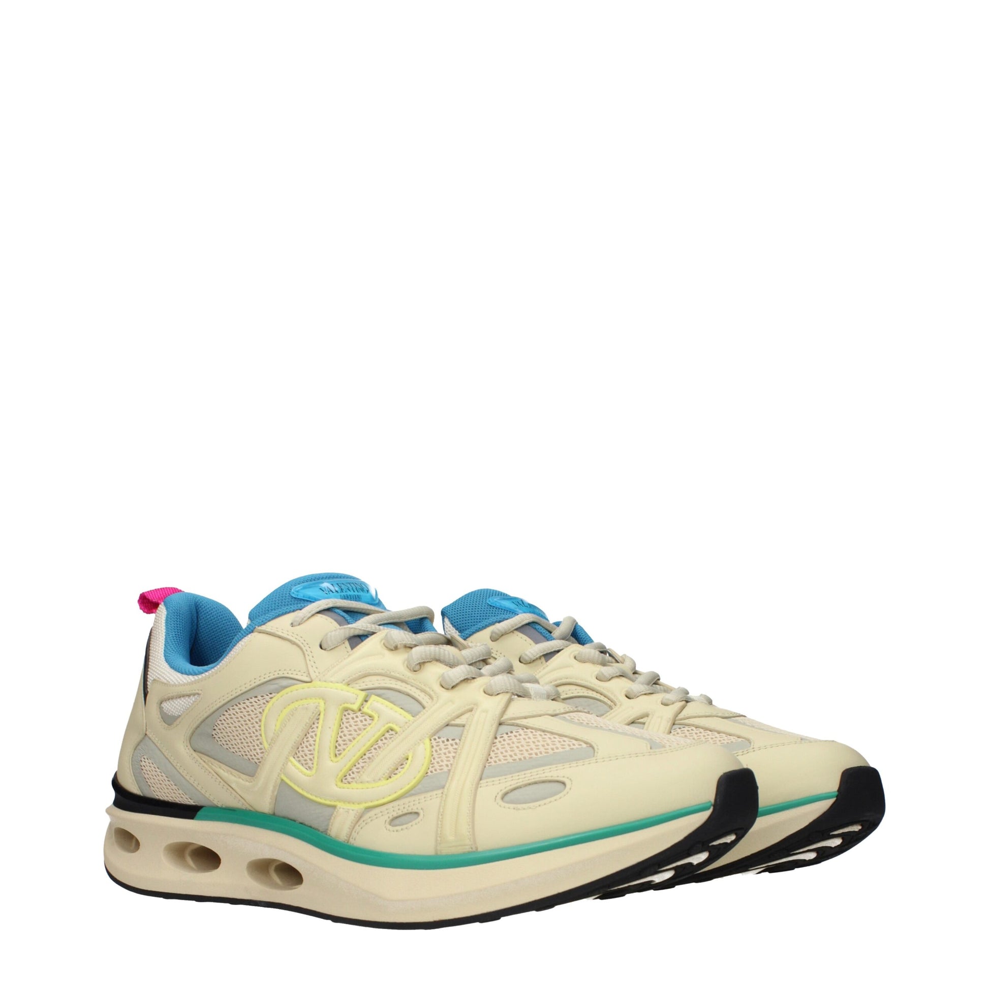 Valentino Garavani Beige Athletic Sneakers for Men alternate view