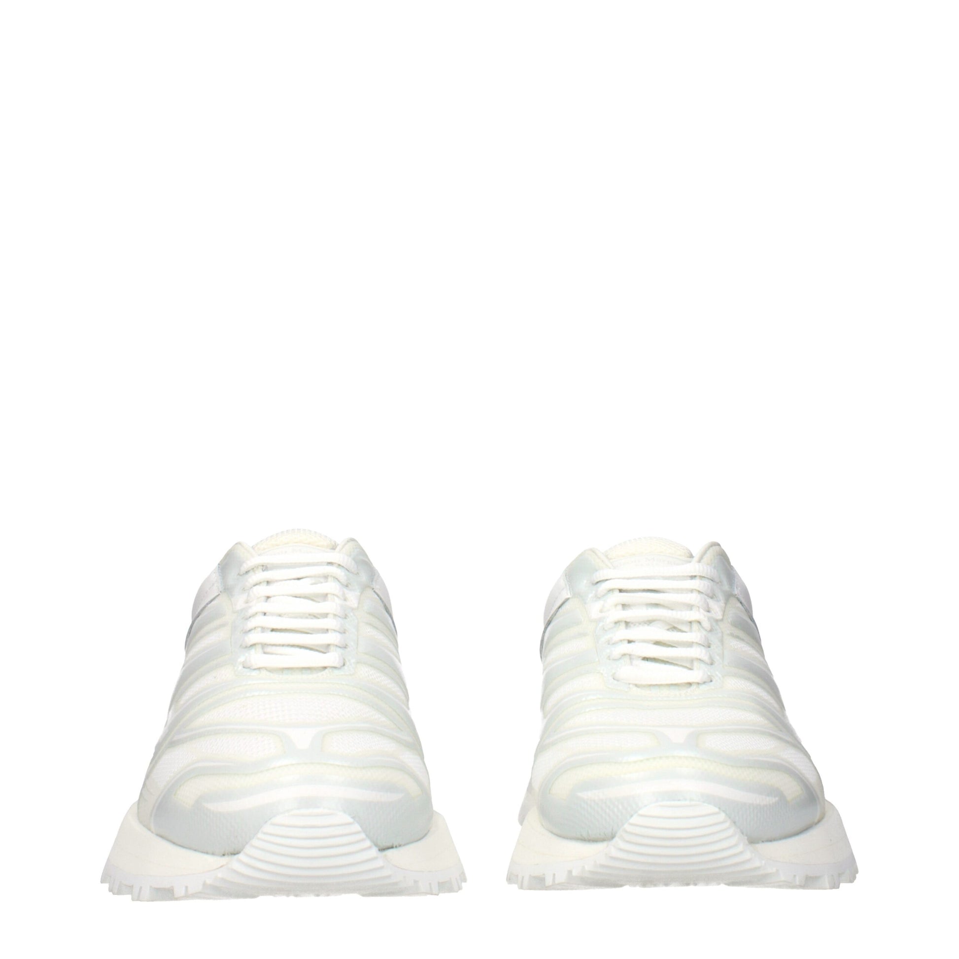 Maison Margiela White Athletic Sneakers for Men detail view