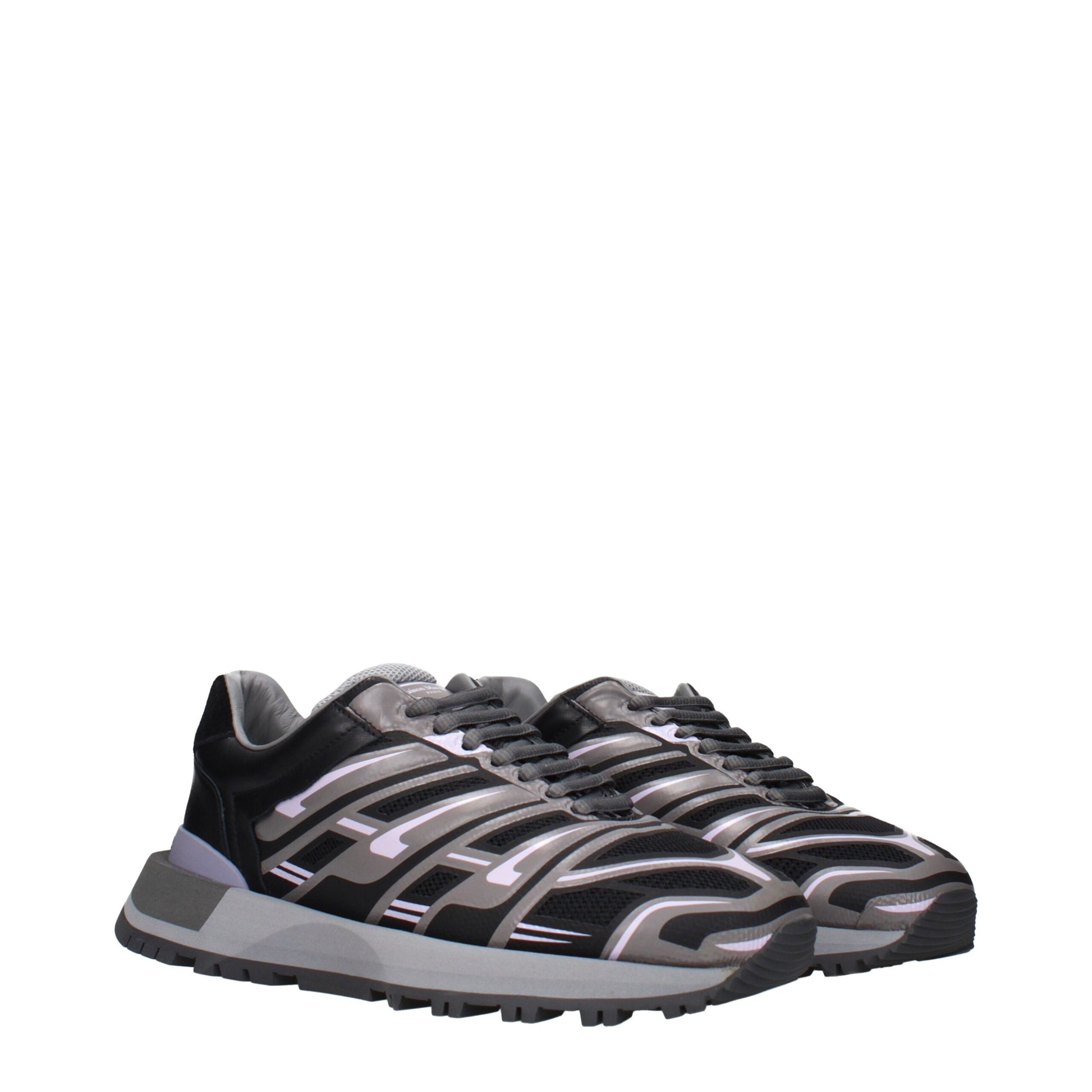 Maison Margiela Black Athletic Sneakers for Men alternate view