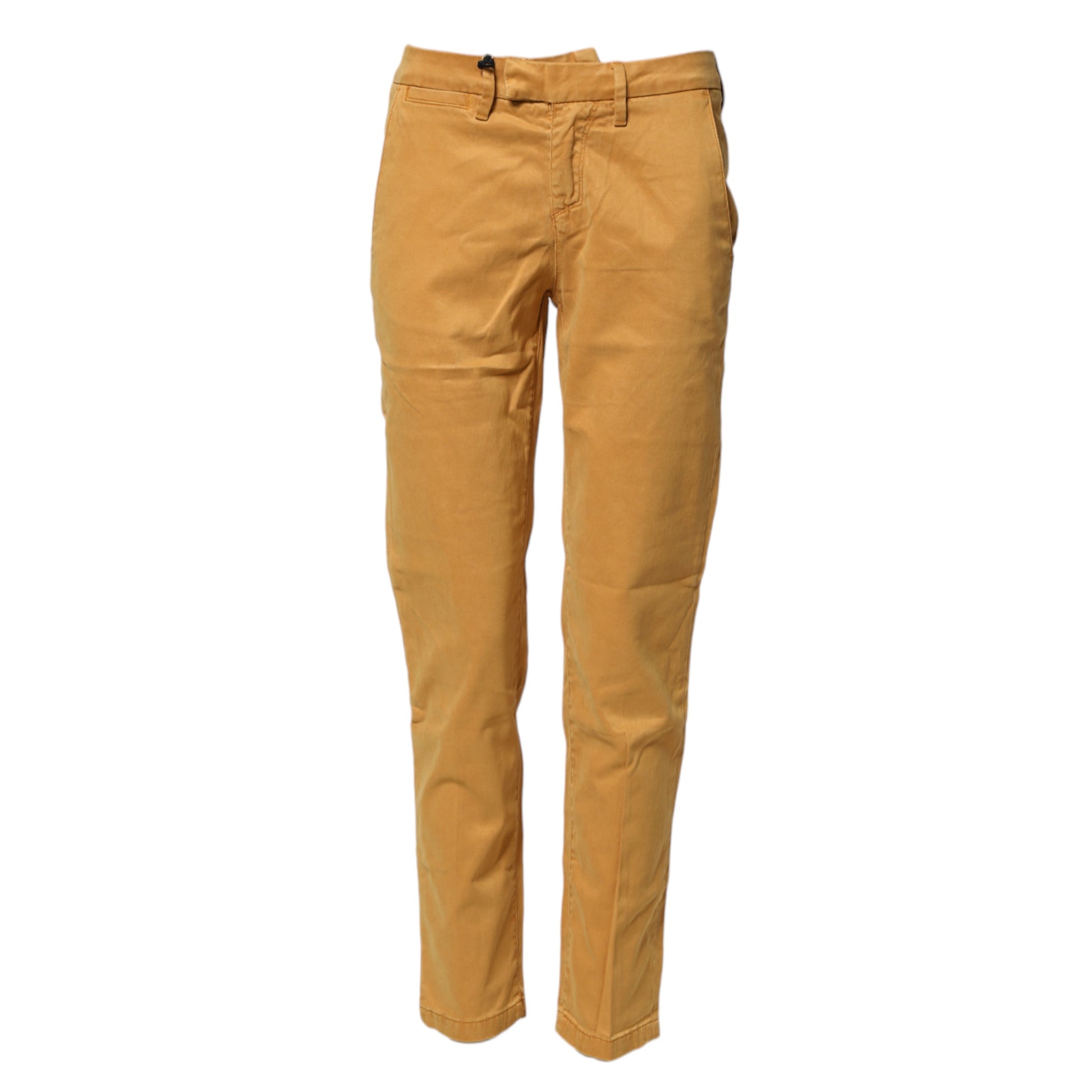 Pantalon chino décontracté fuselé taille mi-haute Haikure beige