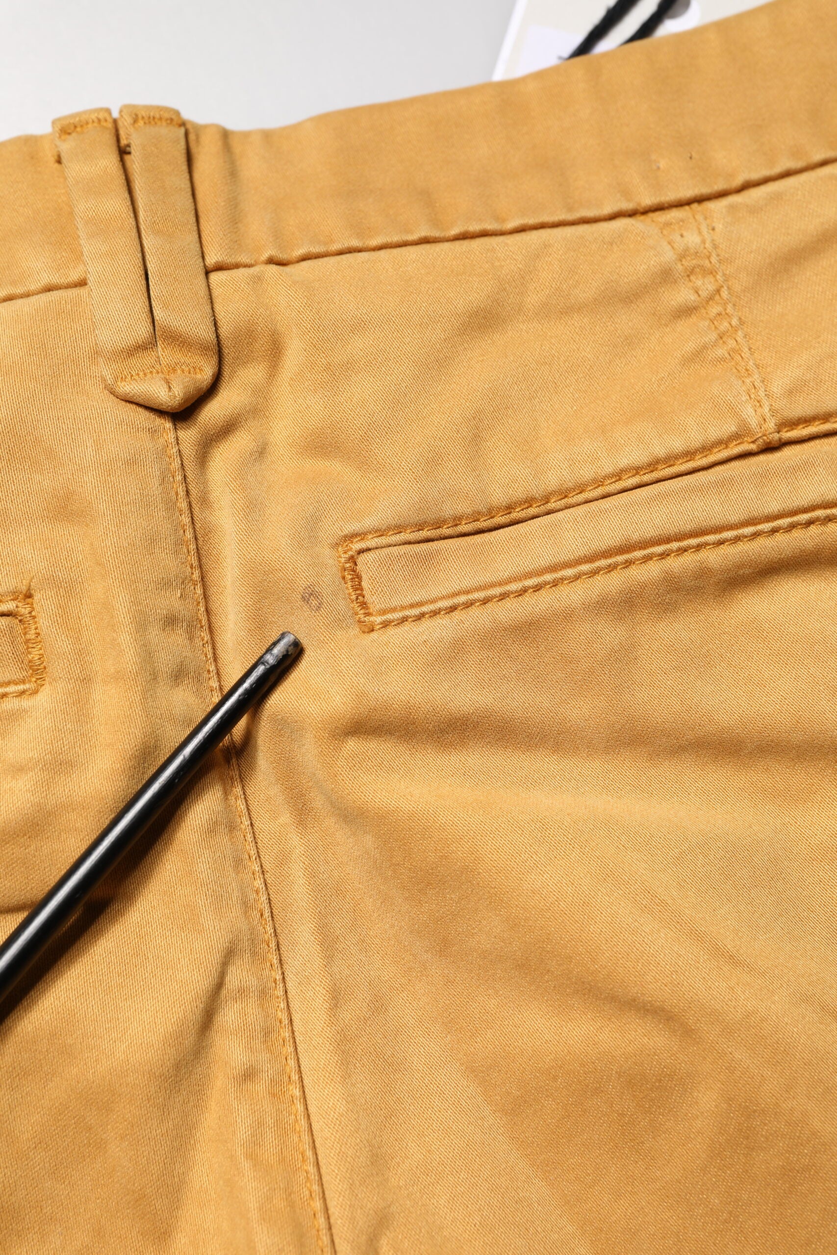 Pantalon chino décontracté fuselé taille mi-haute Haikure beige