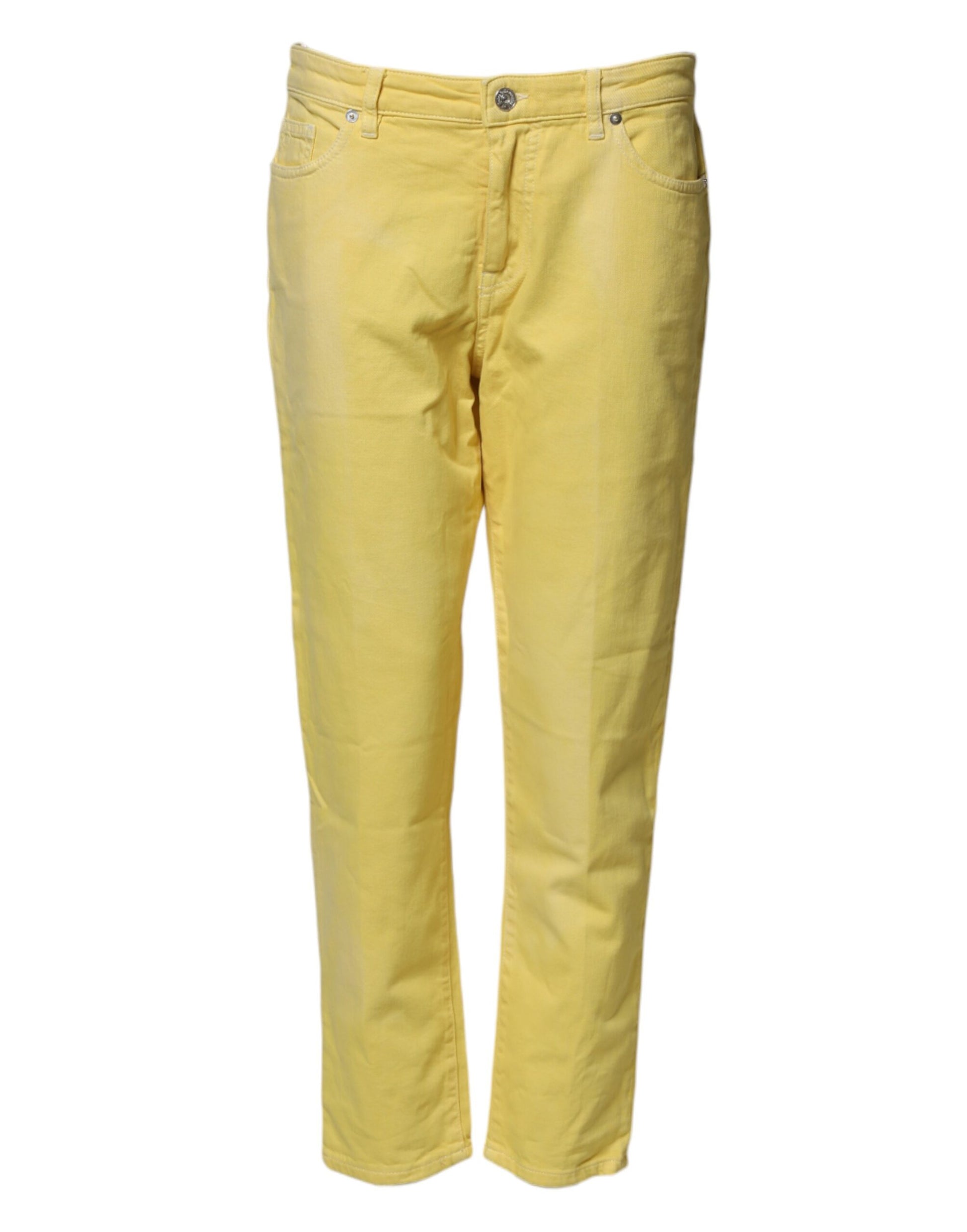 Nine In The Morning Yellow Tapered Jeans for Women