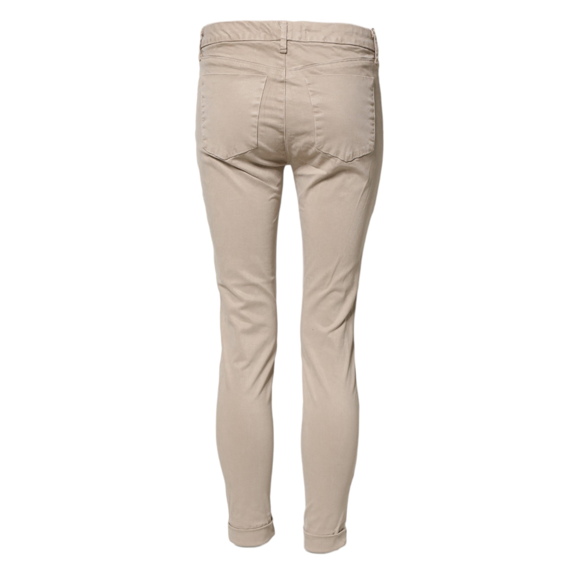 J Brand Beige Skinny Pants for Women detail view