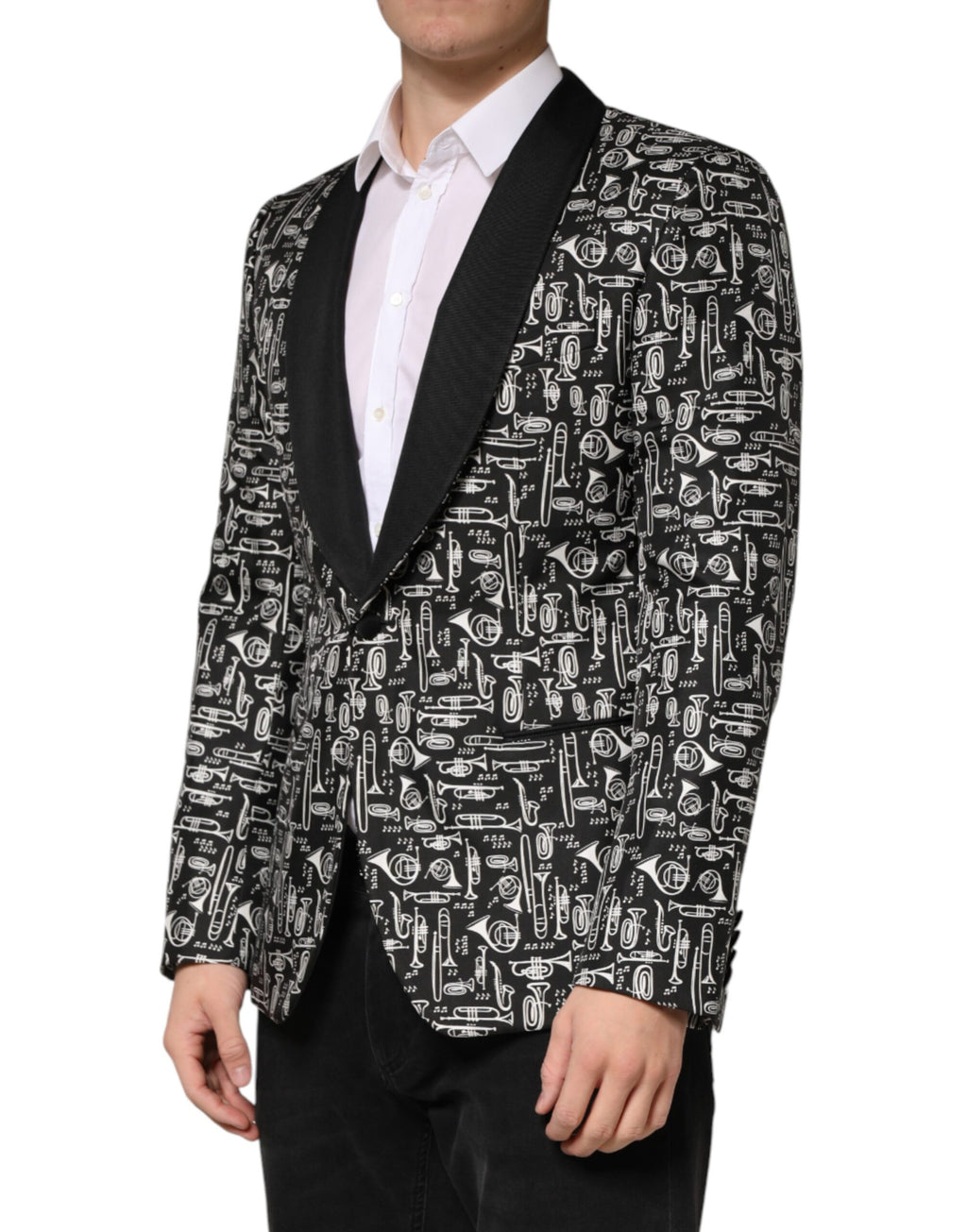 Dolce & Gabbana Black Blazer for Men detail view