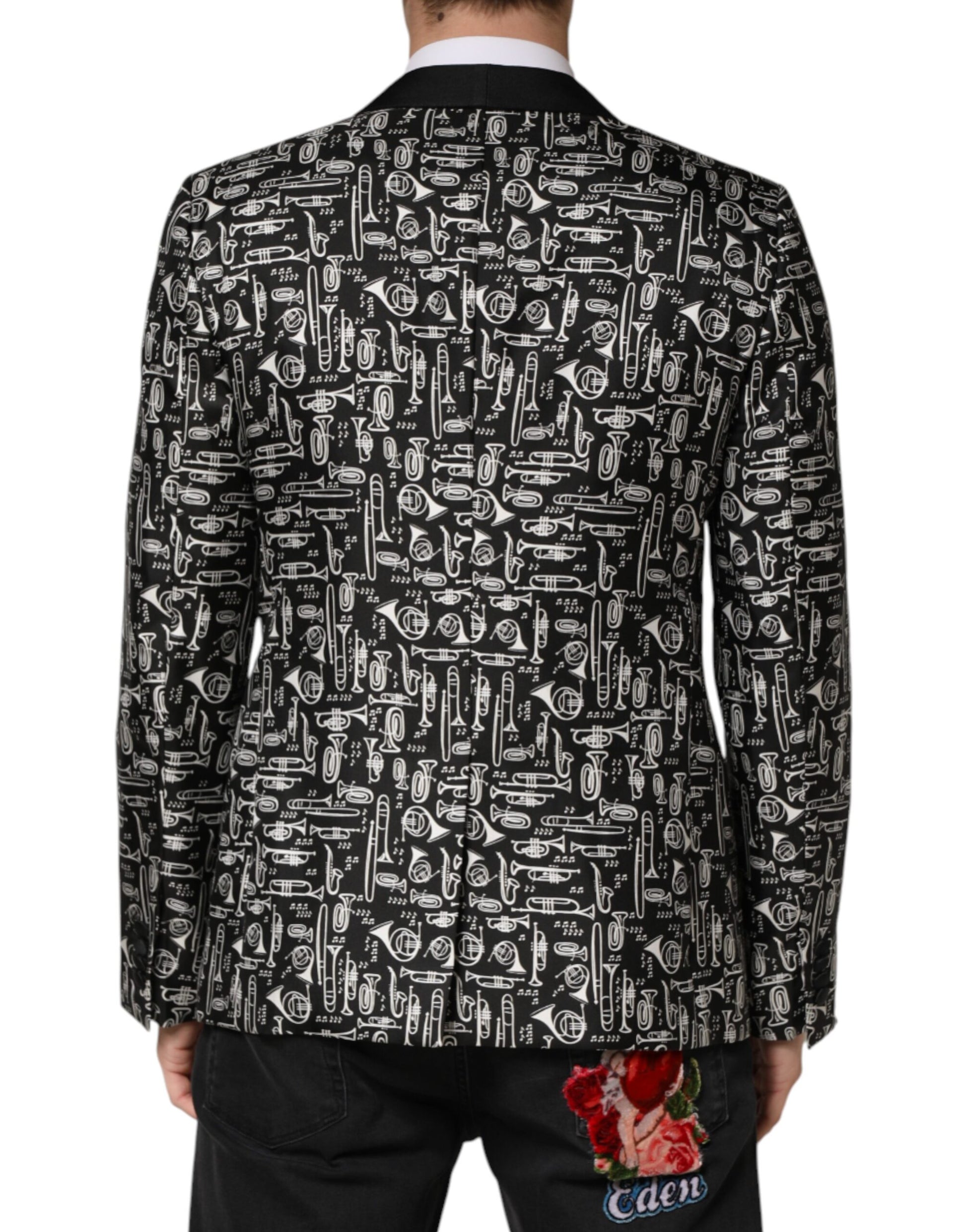Dolce & Gabbana Black Blazer for Men side view
