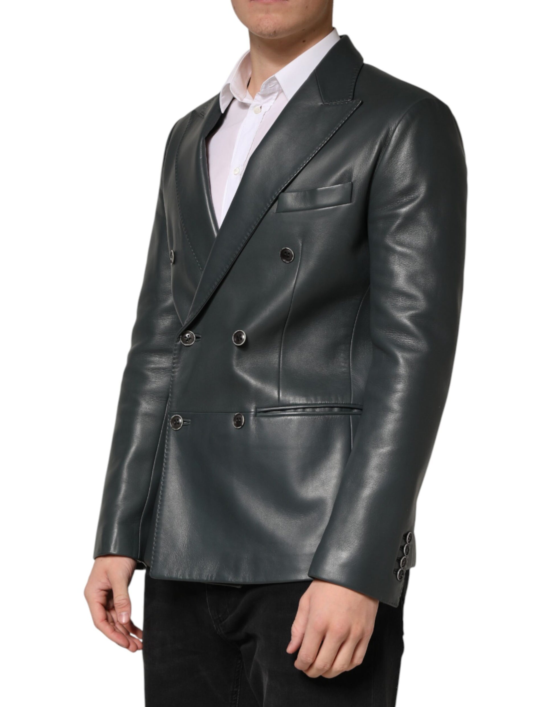 Dolce & Gabbana Black Blazer for Men detail view