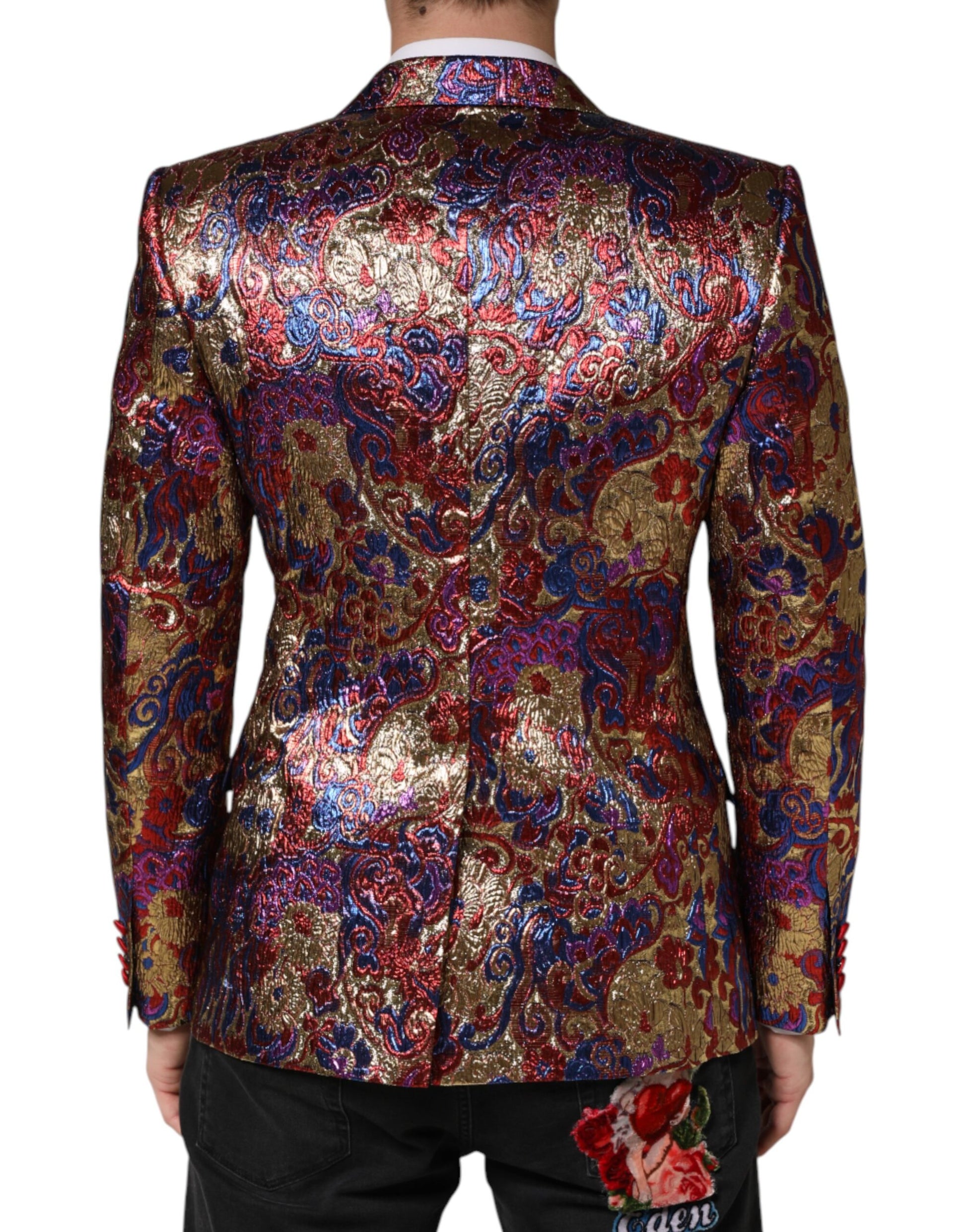 Dolce & Gabbana Multicolor Blazer for Men side view