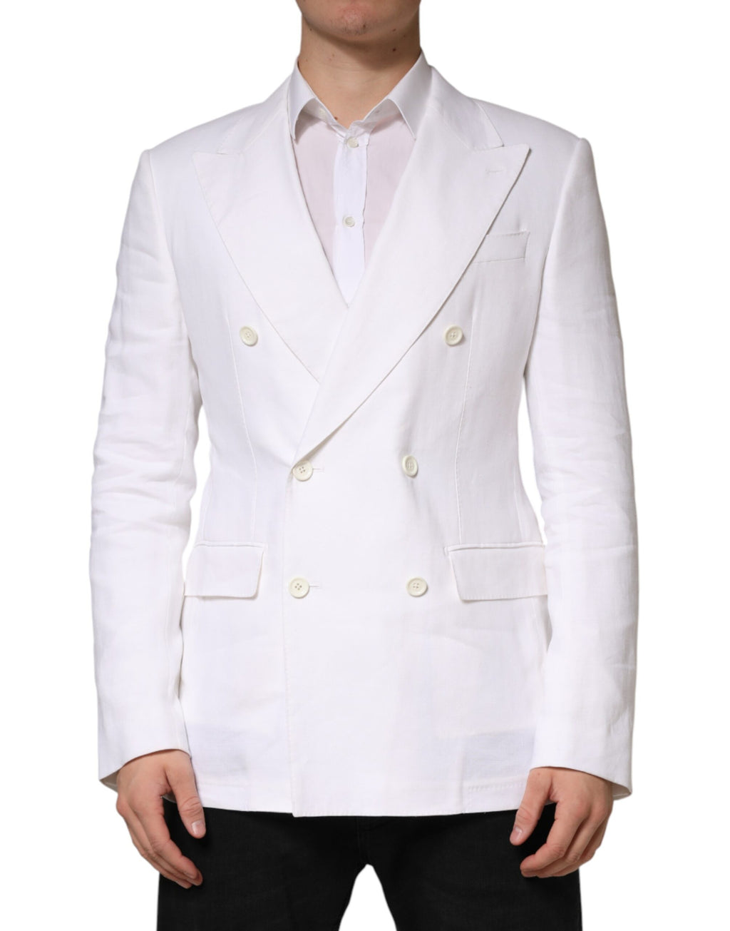 Dolce & Gabbana White Blazer for Men