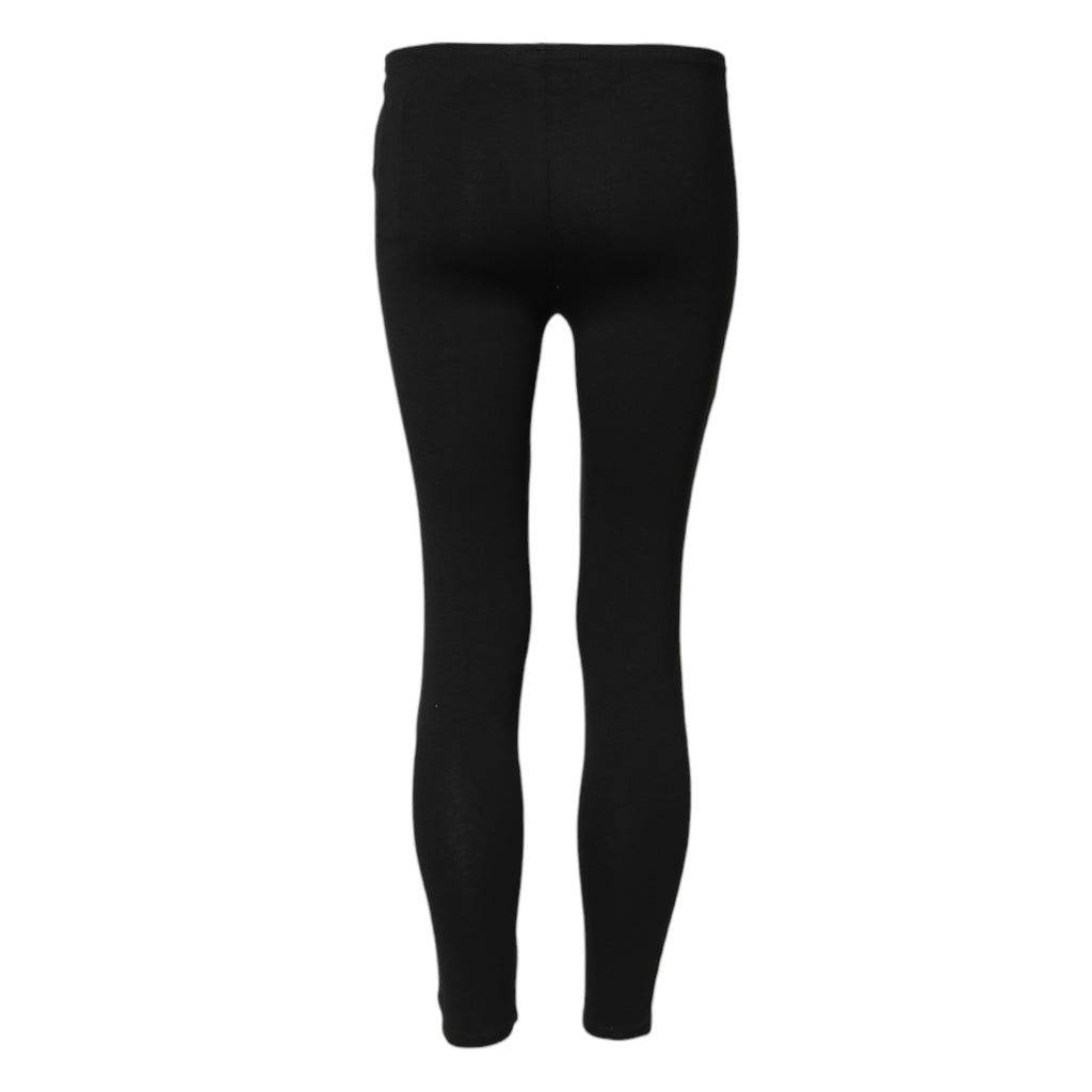 Alpha Massimo Rebecchi Black Cropped Pants for Women detail view