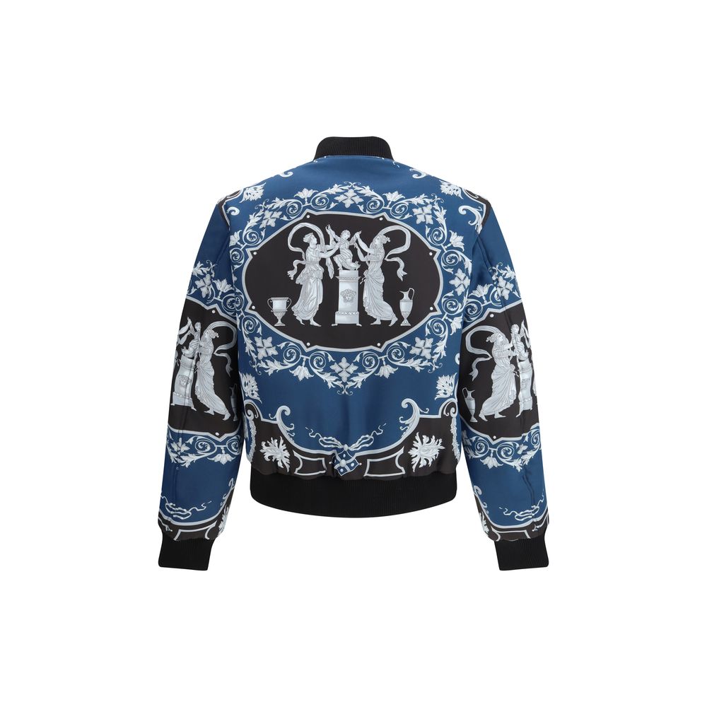 Versace Black Jacket for Men side view