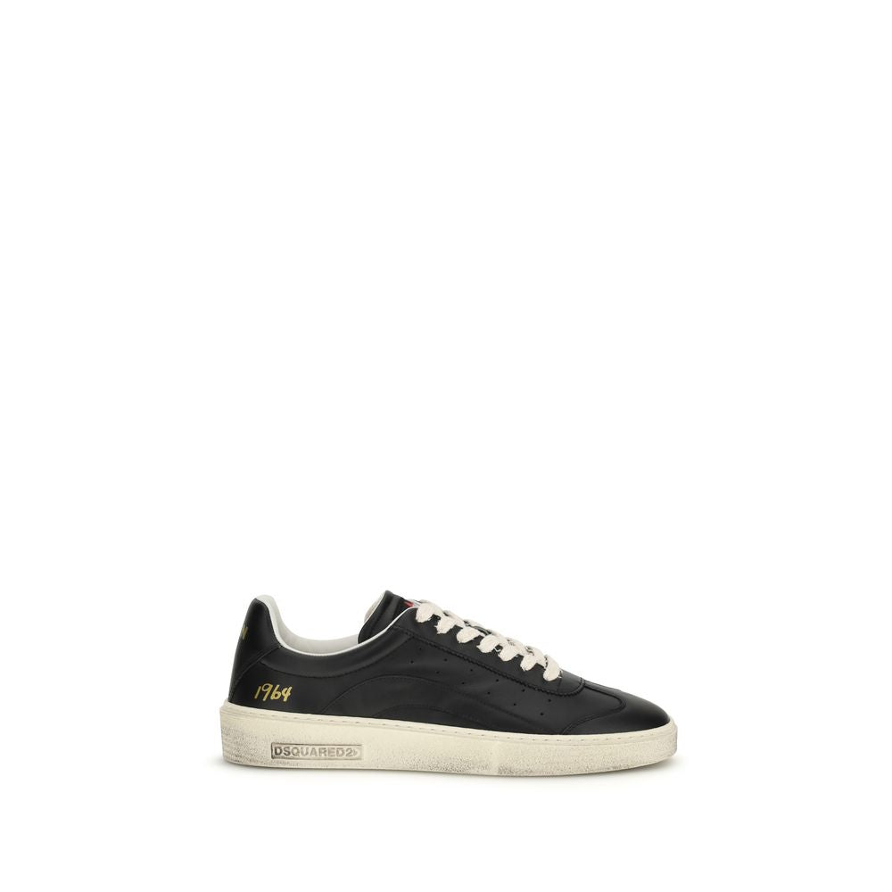 Dsquared² Black Low Top Sneakers for Men