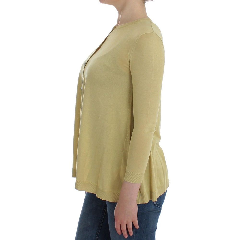 Cardigan en soie bicolore Dolce & Gabbana