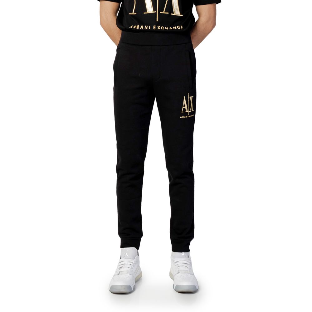 Armani Exchange Black Joggers for Men