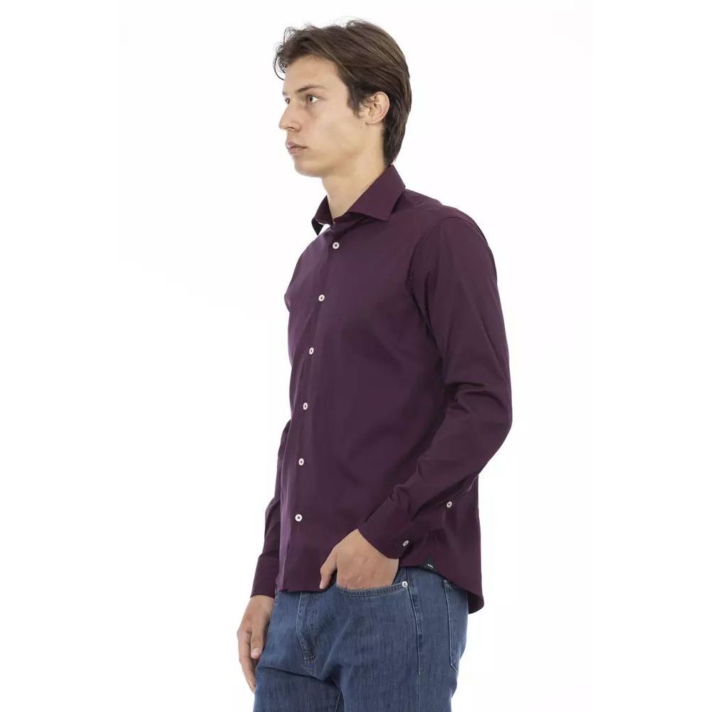 Baldinini Trend Red Dress Shirt for Men alternate view
