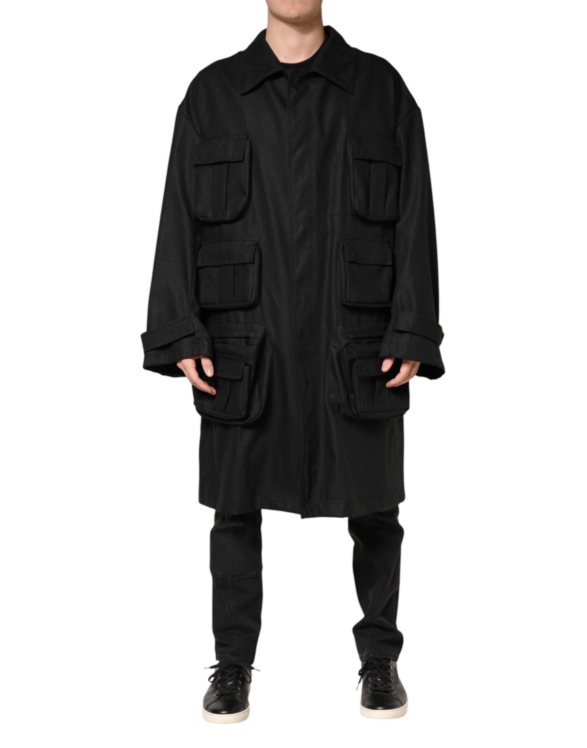 Dolce & Gabbana Black Coat for Men alternate view