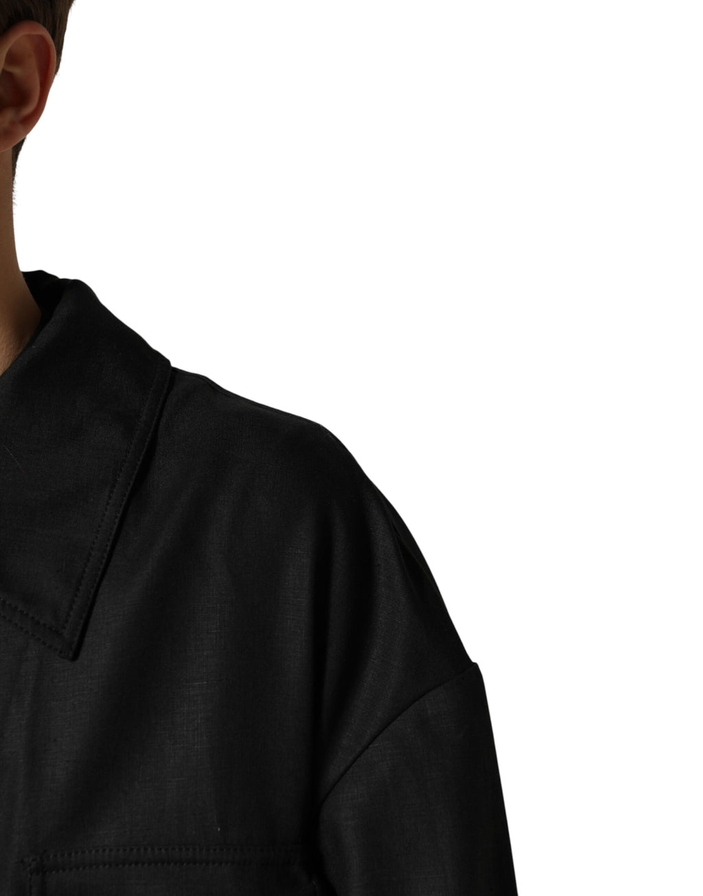 Dolce & Gabbana Black Coat for Men additional view