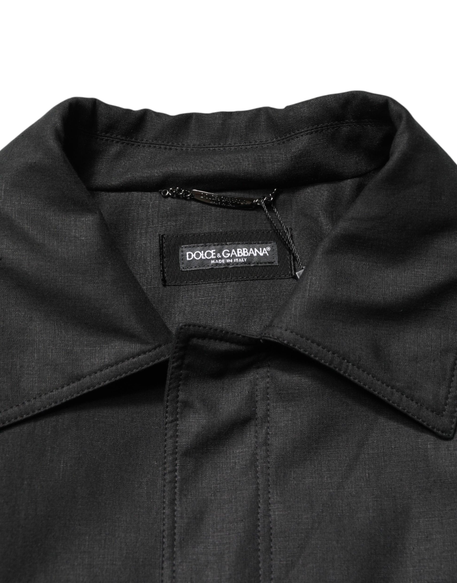 Dolce & Gabbana Black Coat for Men additional view