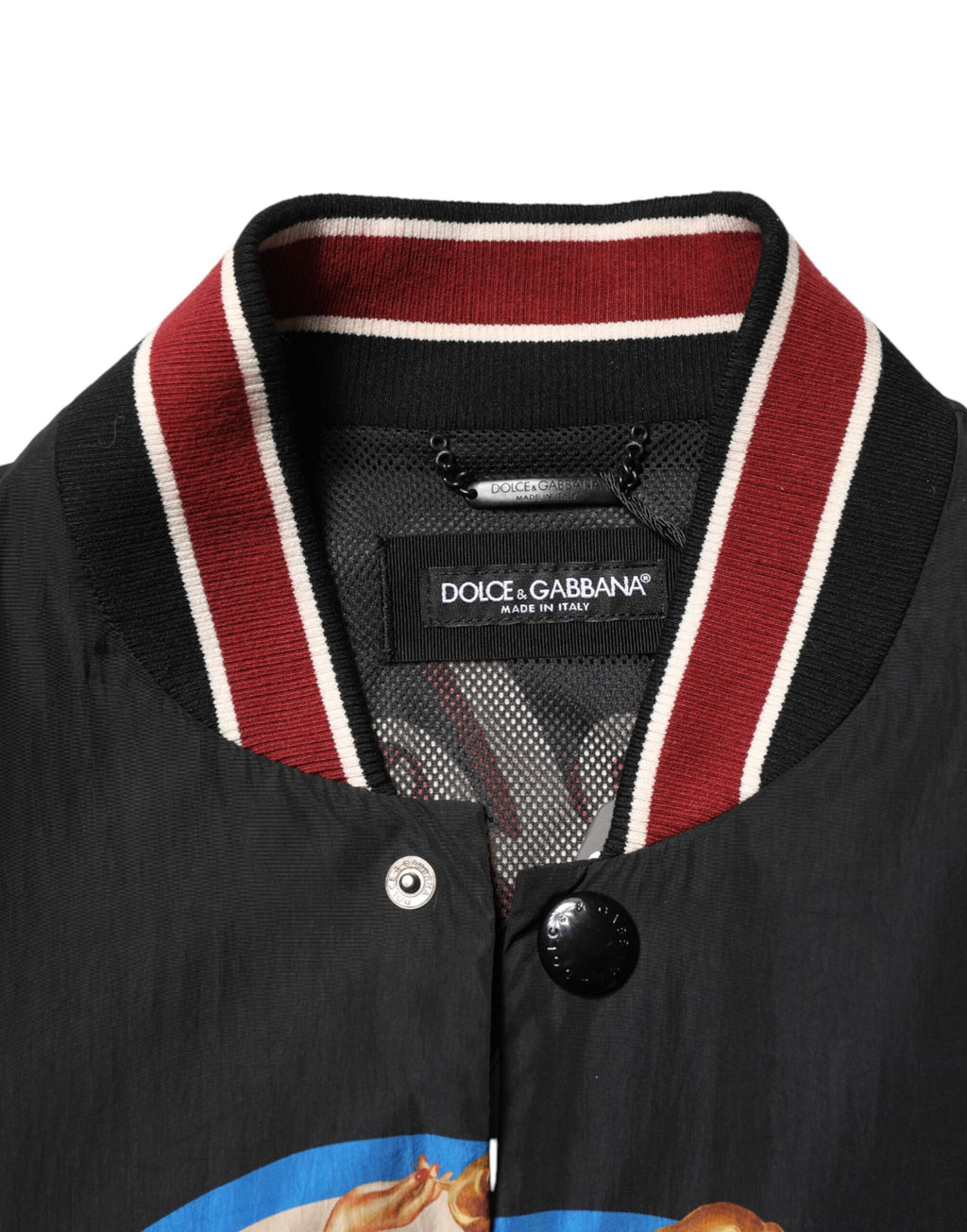Dolce & Gabbana Black Bomber for Men additional view