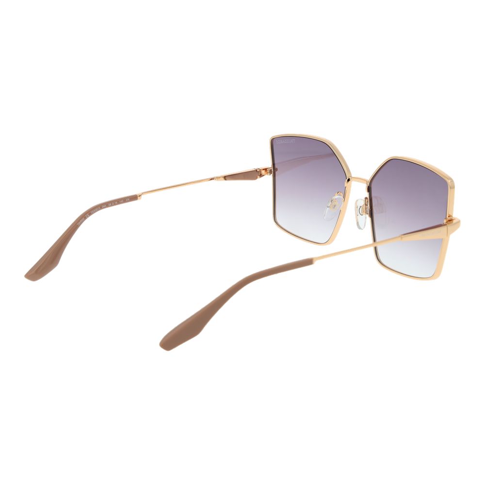 Lunettes de soleil Trussardi en métal doré