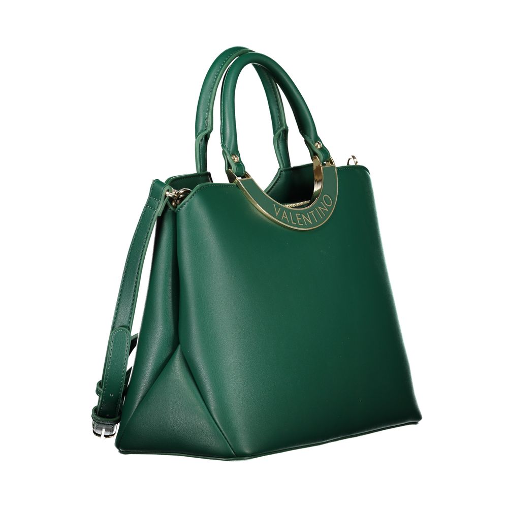 Valentino Green Polyethylene Handbag