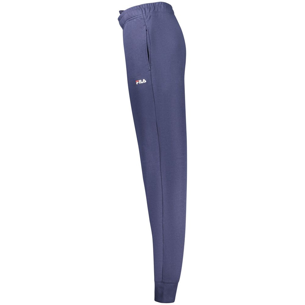 Pantalon de survêtement Fila en coton biologique bleu pour femme