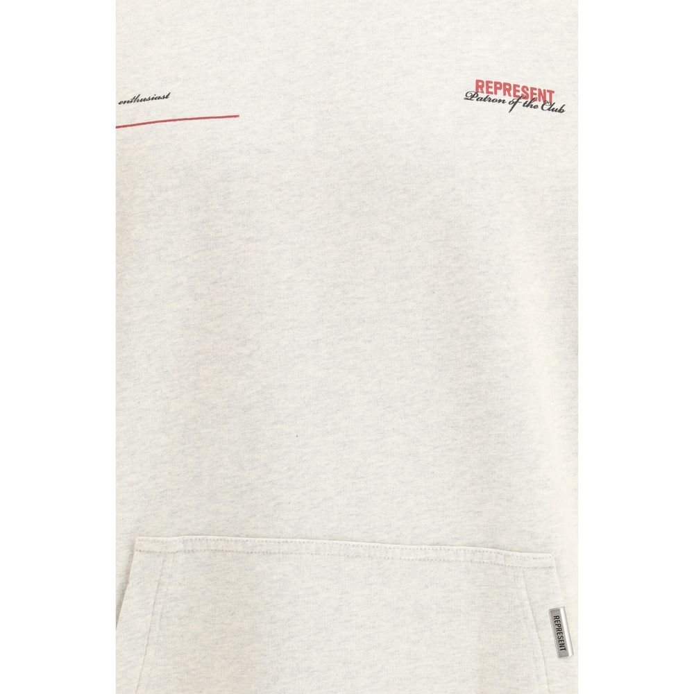 Represent Beige Cotton Sweatshirt